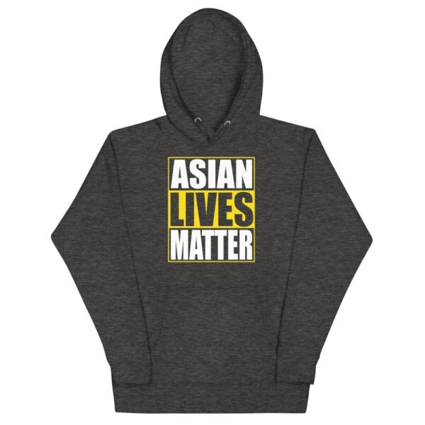 gray Asian Lives Matter unisex hoodie
