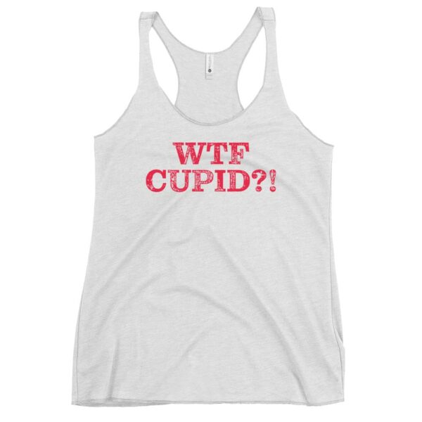 WTF Cupid?! Women's Racerback Tank
