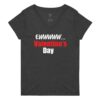 Women’s Ewwww Valentine's Day Recycled V-neck T-shirt - Image 2