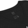 Overworked and Underfucked Women’s V-neck T-shirt - Image 2