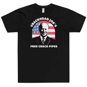 Crackhead Joe's Free Crack Pipe T-Shirt