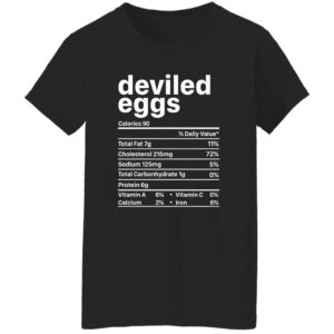 Funny Deviled Eggs Nutritional Value Women's T-Shirt