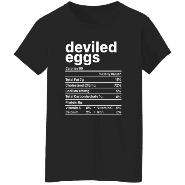 Funny Deviled Eggs Nutritional Value Women's T-Shirt
