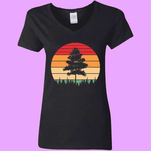 Women's V-neck T-shirts