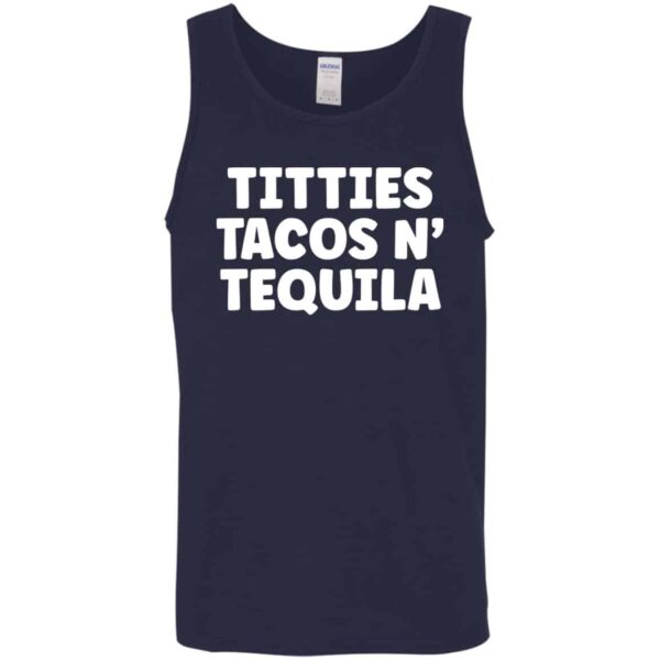 navy Titties, Tacos, N' Tequila tank top