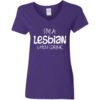 Women's I'm a Lesbian When I Drink V-Neck T-Shirt - Image 3