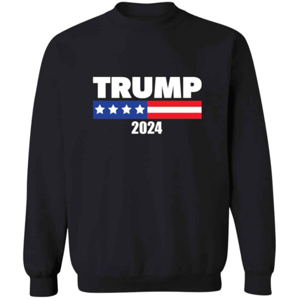 black Trump 2024 sweatshirt