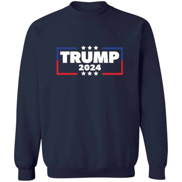 Blue Trump 2024 sweatshirt