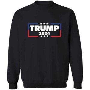 Black Trump 2024 sweatshirt