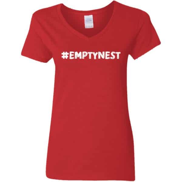 #EmptyNest Women's V-Neck T-Shirt - Image 4