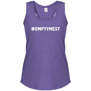 #Emptynest Women's Racerback Tank