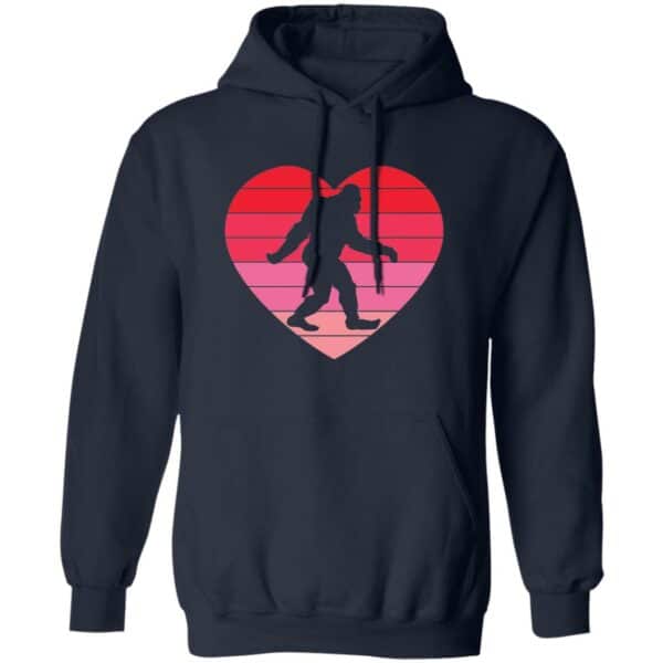 Bigfoot Valentine's Day  Pullover Hoodie - Image 3