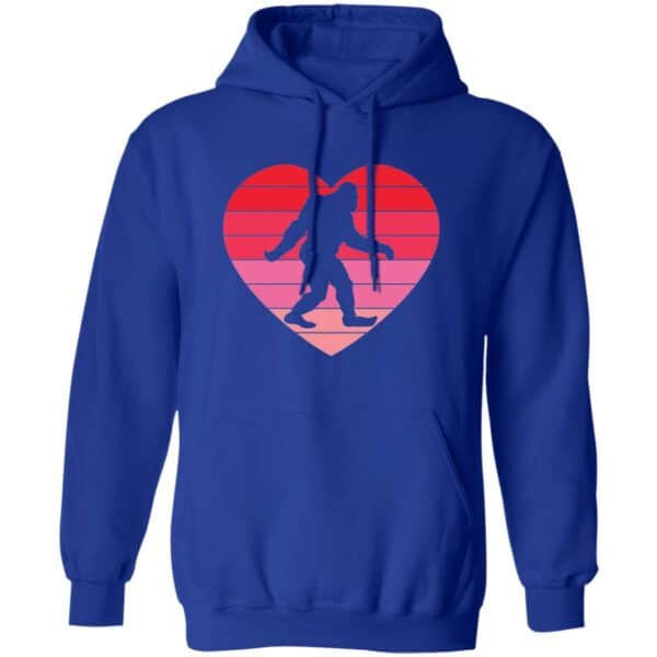 Bigfoot Valentine's Day  Pullover Hoodie - Image 5