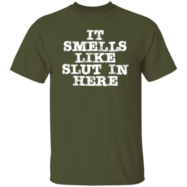 It Smells Like Slut In Here T-Shirt - Image 4