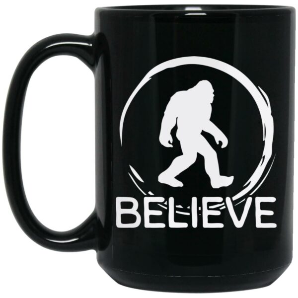 Bigfoot Believe Coffee Mugs - Image 4
