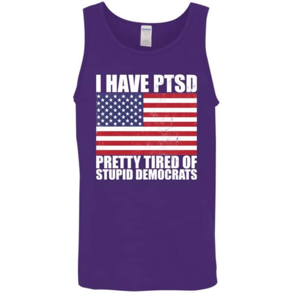 Pretty Tired of Stupid Democrats  Tank Top - Image 3