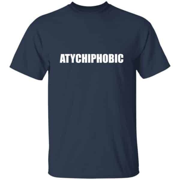 blue atychipbobia t-shirt