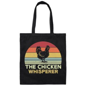 Chicken Whisperer Canvas Tote Bag