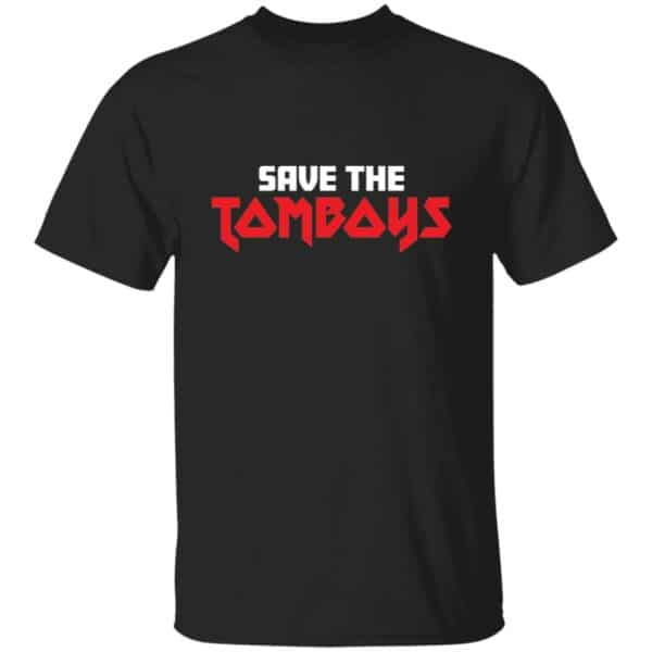 save the tomboys t-shirt