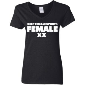 Keep Women's Sports Female V-Neck T-Shirt