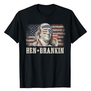 bEN dranking 4th of july T-shirt