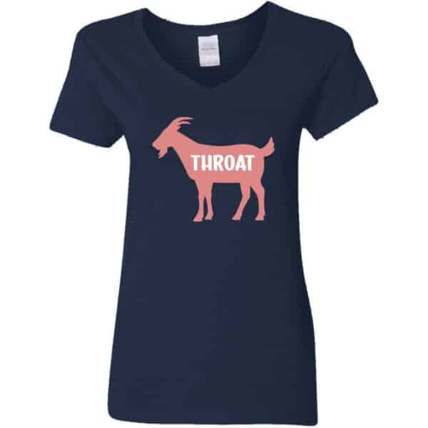 Throat Goat V-Neck T-Shirt - Image 3