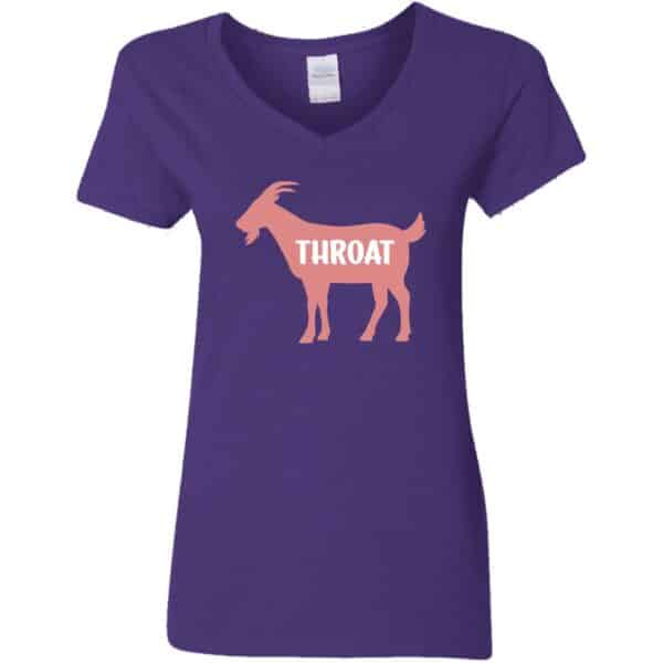 Throat Goat V-Neck T-Shirt - Image 4