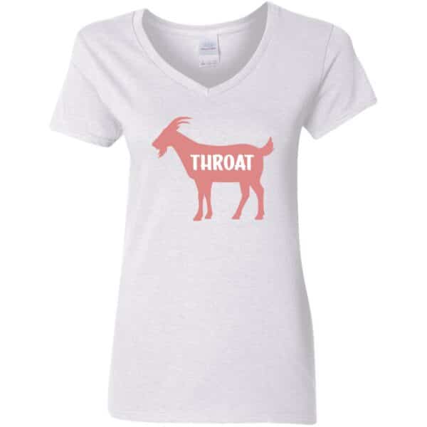 Throat Goat V-Neck T-Shirt