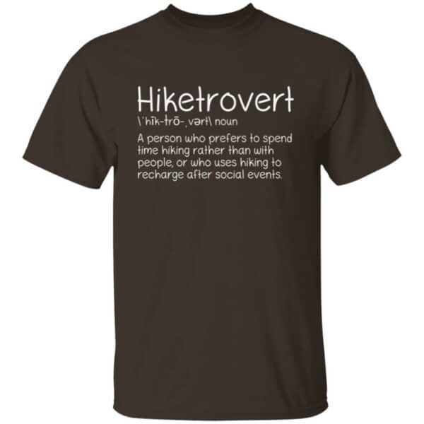 Funny Hiketrovert Definition T-Shirt - Image 2
