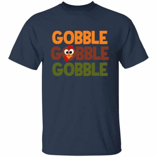 Gobble Gobble Thanksgiving T-Shirt - Image 2