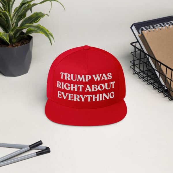 Trump Was Right About Everything Baseball Cap - Image 3
