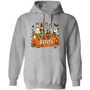 Just Here for the Boos Halloween Hoodie
