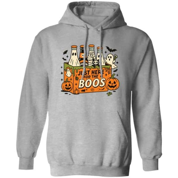 Just Here for the Boos Halloween Hoodie